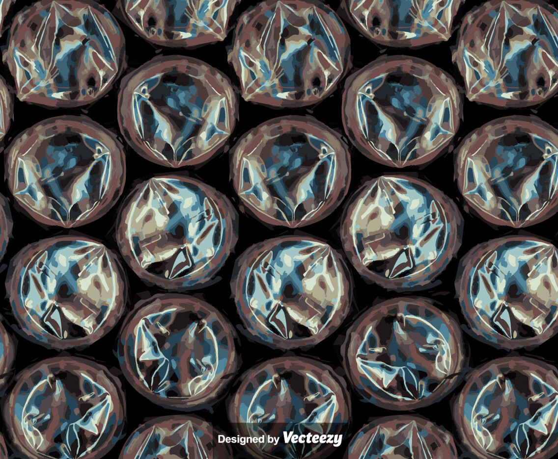 Vector Bubble Wrap Pattern