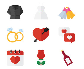 Wedding Flat Icon