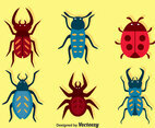 Bugs Set Vector