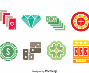 Casino Element Colors icons