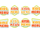 Free Kids Menu Labels