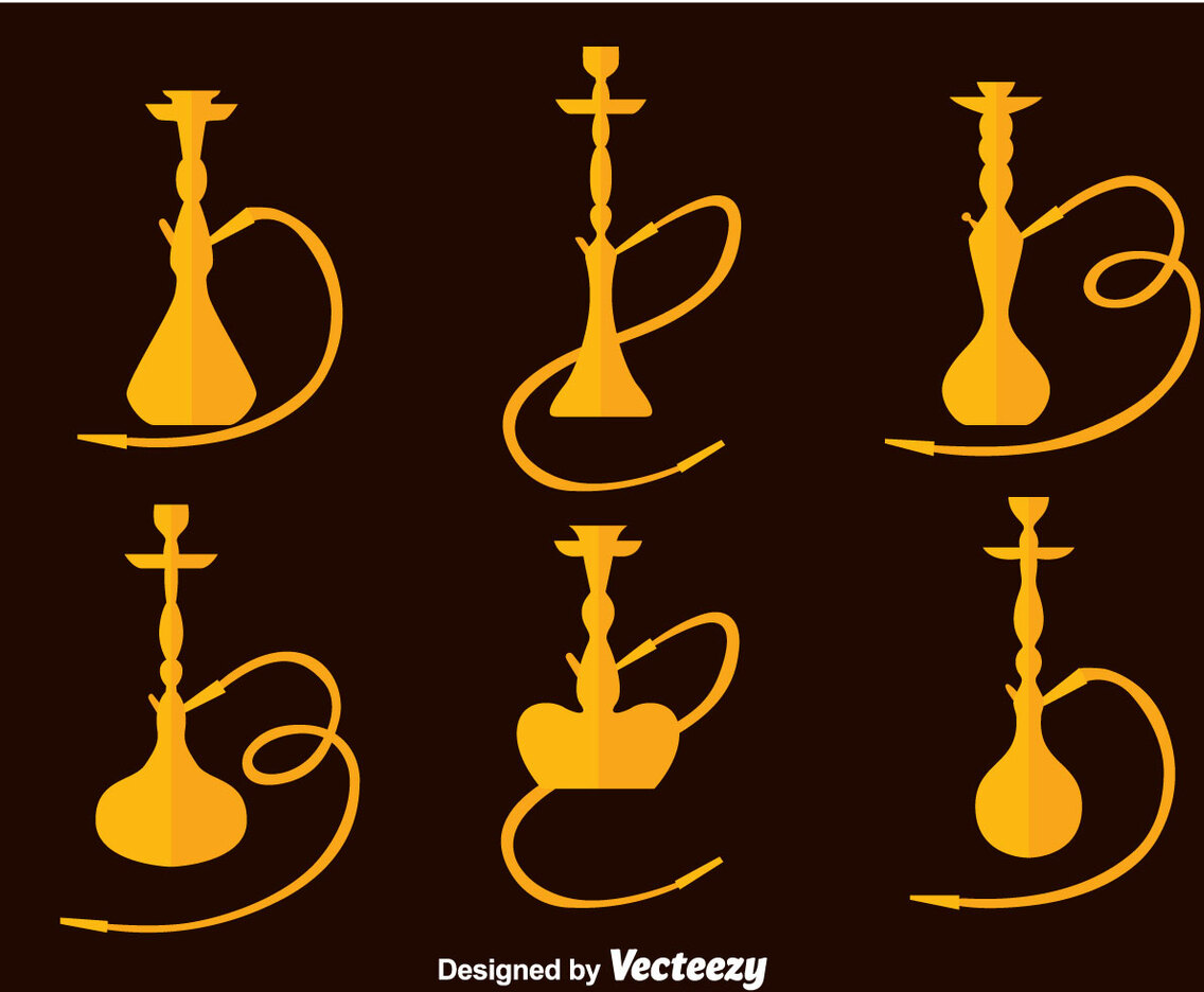 Hookah Collection Vector