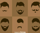 Man Hair Styles Vector
