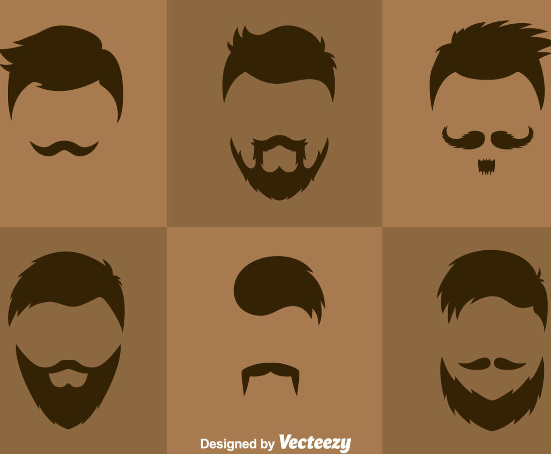 Man Hair Styles Vector