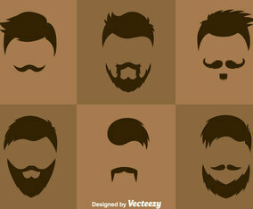Man Hair Styles Vector