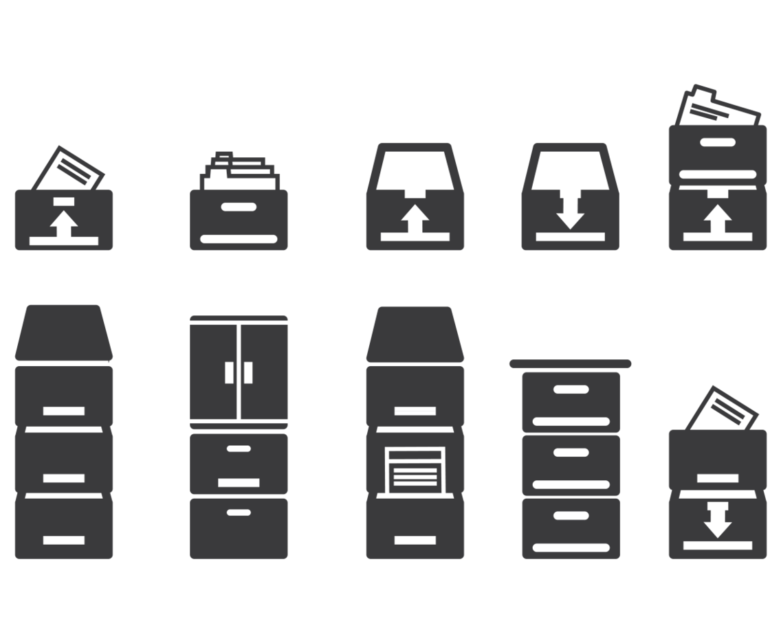 File Cabinet Icons