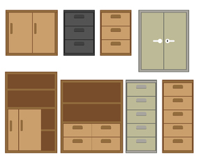 File Cabinet Vector 2