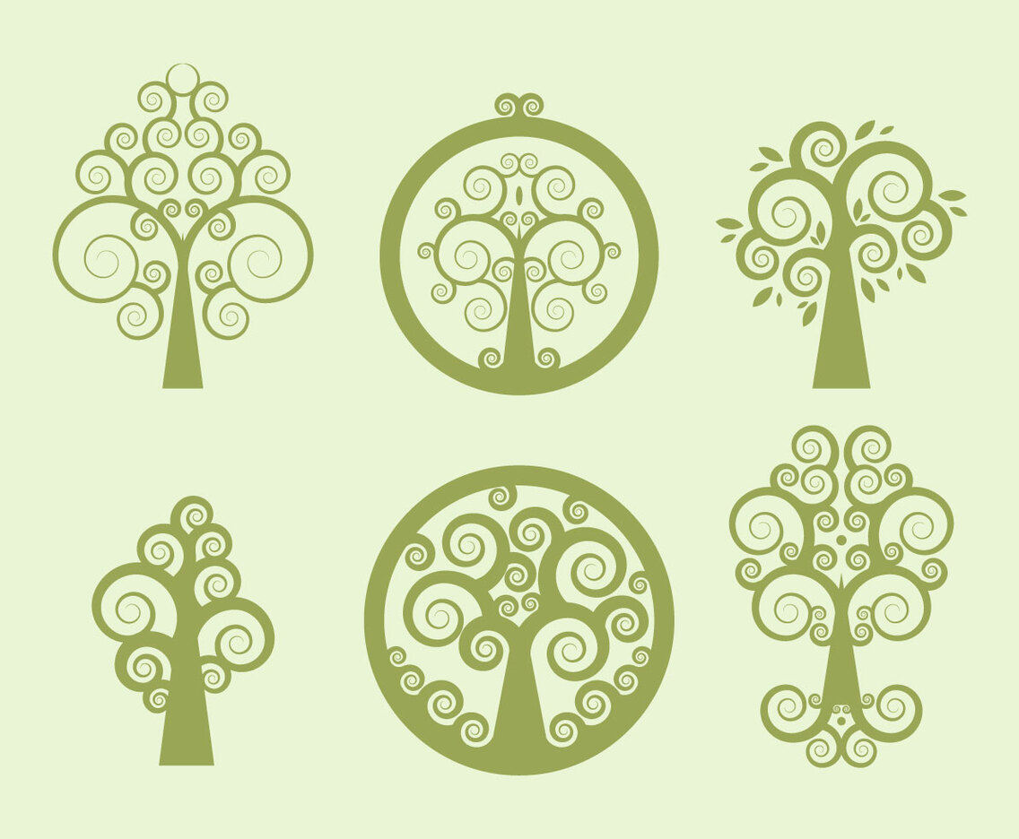 Free Celtic Tree Vector 1