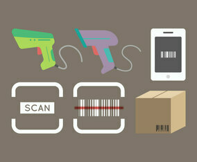 Free Barcode Scanner Vector 2