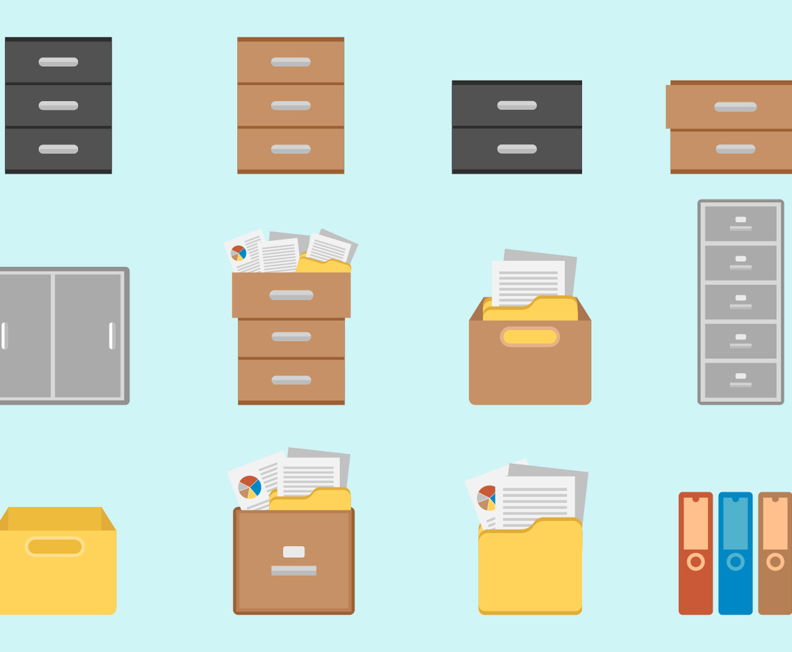 Free File Cabinet Vectors