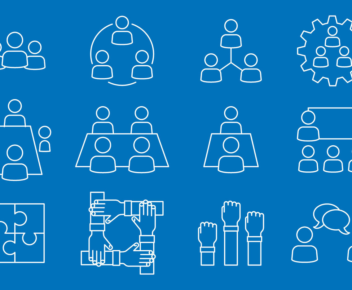 Working Together Icons