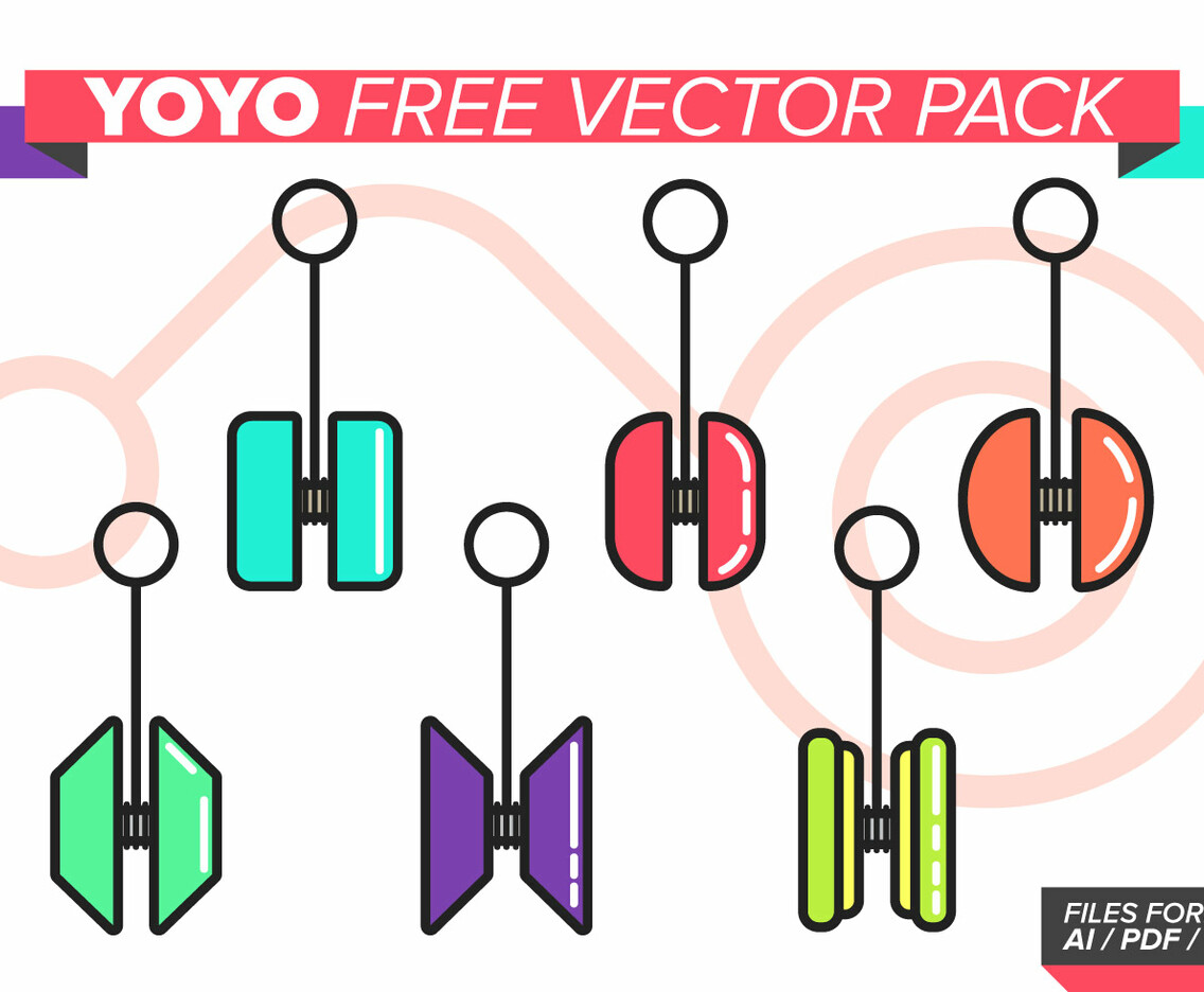 Yoyo Free Vector Pack