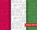 Pizza Pattern Vector