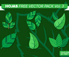 Hojas Free Vector Pack Vol. 3