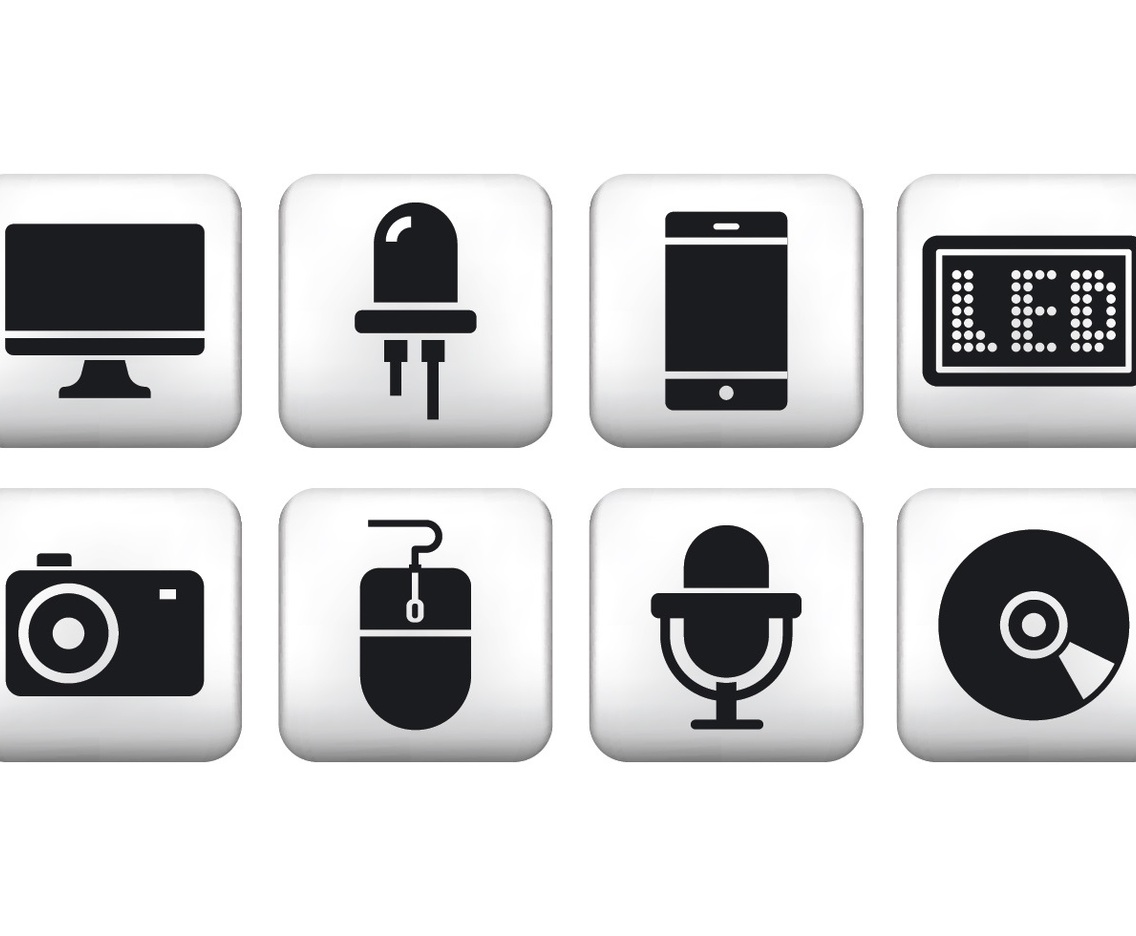 Free Technology Button Icons