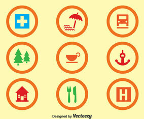 Map Legend Circle Icons