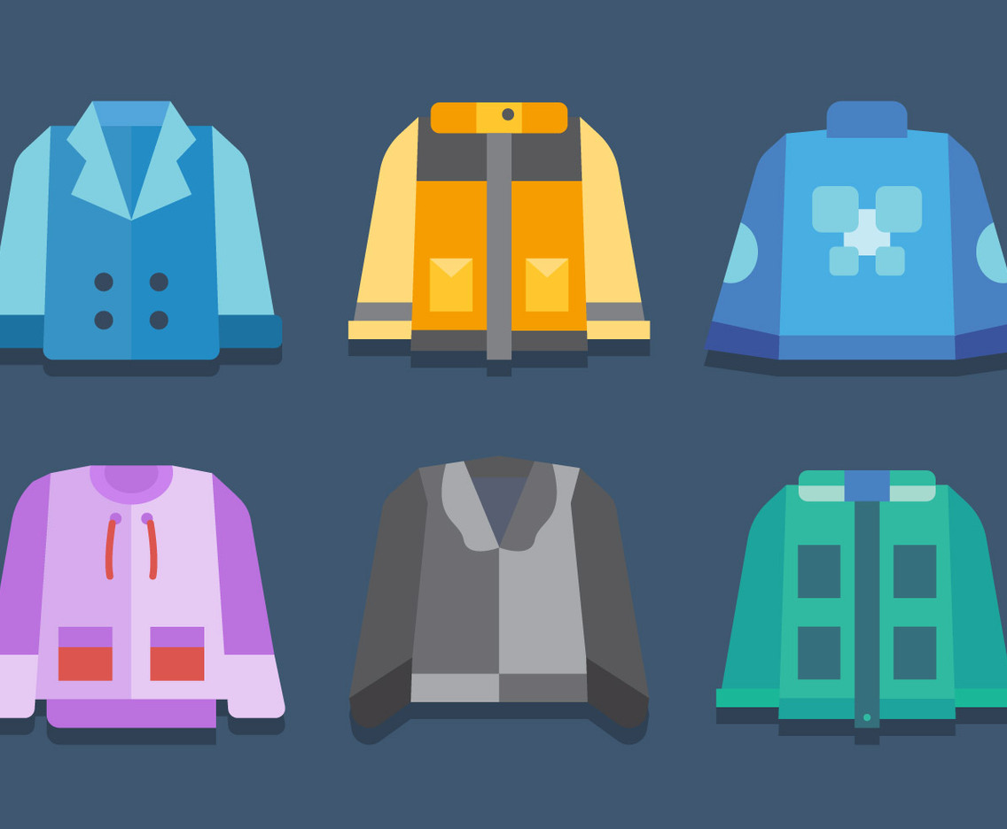 Free Winter Coat Vector 2