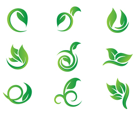 Free Leaf Hojas Logo Vectors