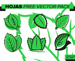 Hojas Free Vector Pack