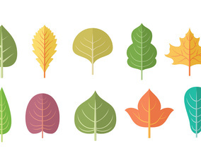 Free Hojas Icons Vector