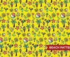 Beach Pattern Vector