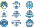 Water Polo  Labels and Stickers