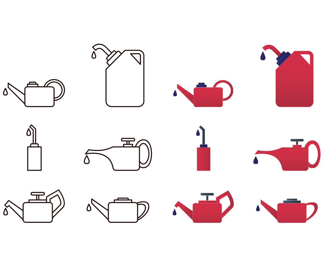 Free Vector Oil Can