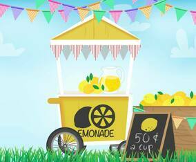 Lemonade Stand Vector