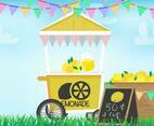 Lemonade Stand Vector