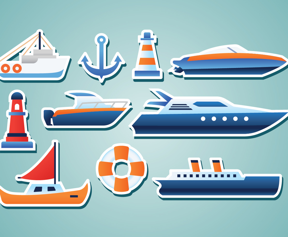 Free Nautical Stickers