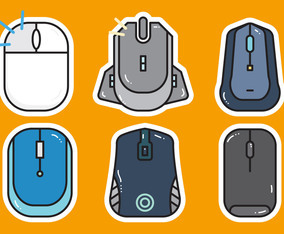 Free Mouse Click Vector 1