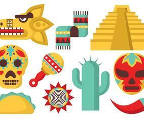 Free Mexico Icons Vector