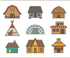 Free Shack Icons Vector