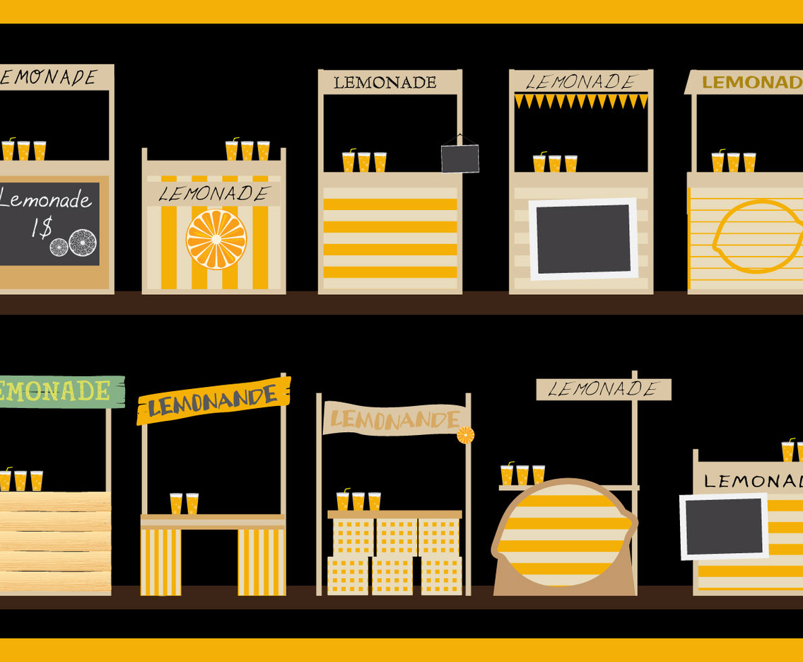 Lemonade Stand Custom Design