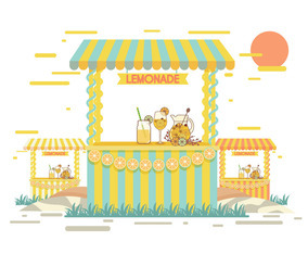 Lemonade Stand Vector