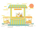 Lemonade Stand Vector