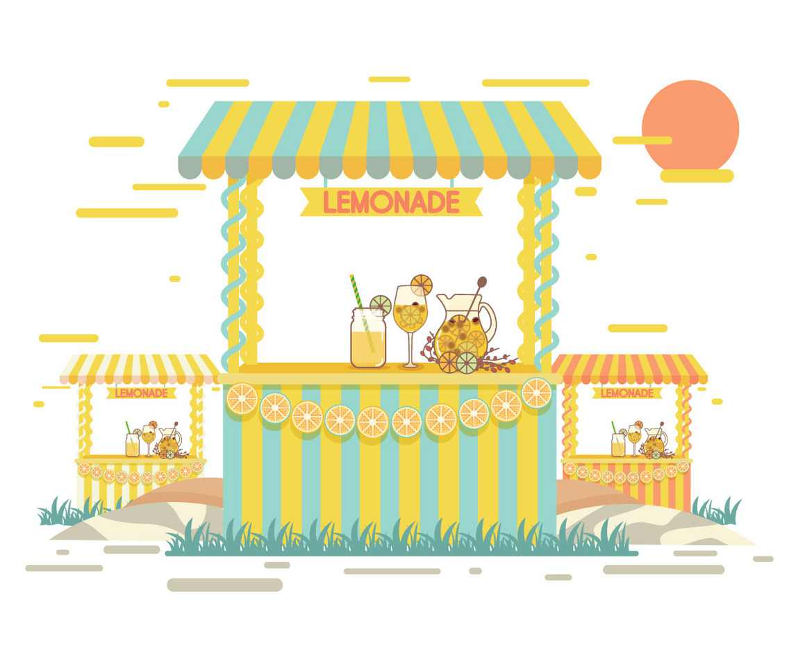 Lemonade Stand Vector