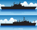 Free Vector Aircraft Carrier Set