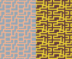 Maze Geometric Pattern