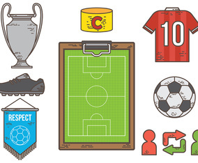 Free Playbook Icons Vector