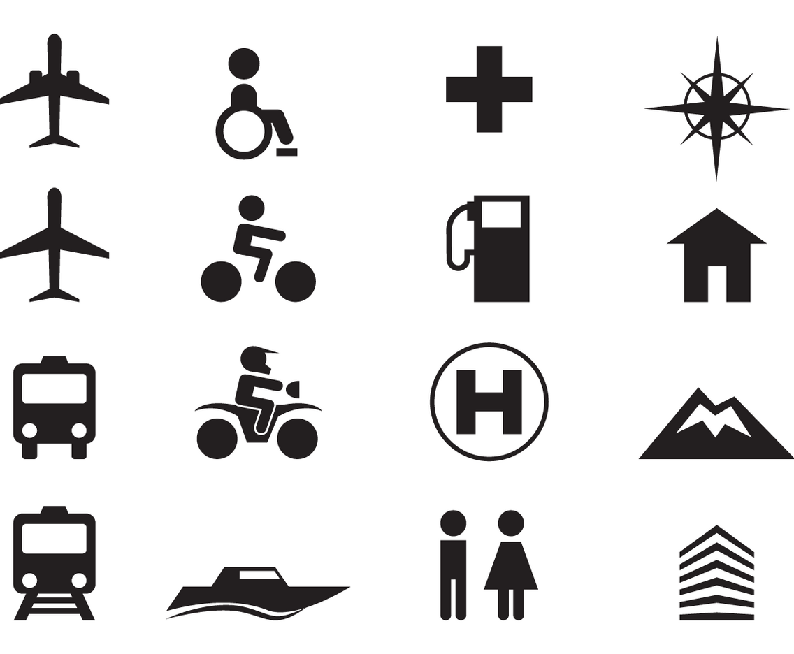 Free Map Legend Symbol Vector