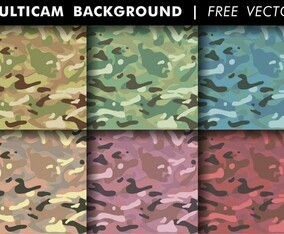 Multicam Background Free Vector