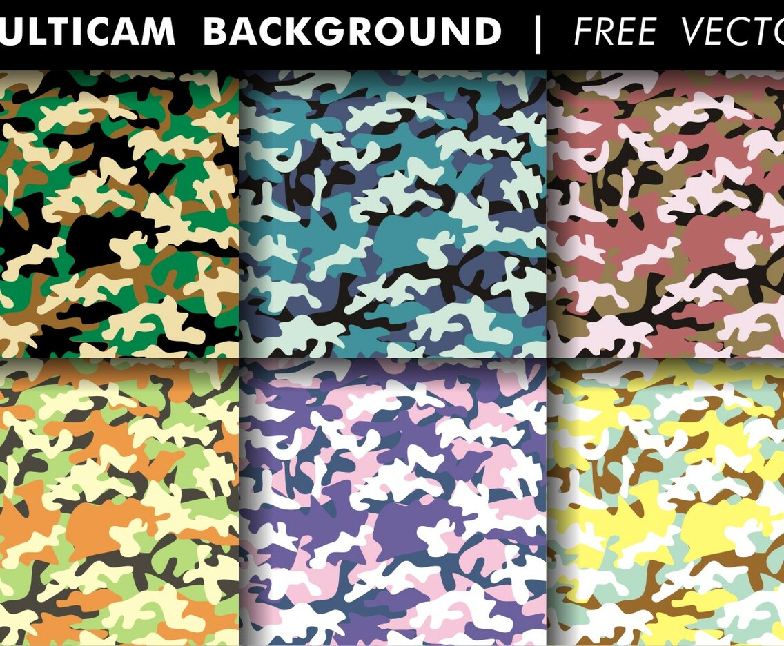 Multicam Background Free Vector