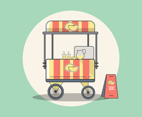 Lemonade Stand Vector