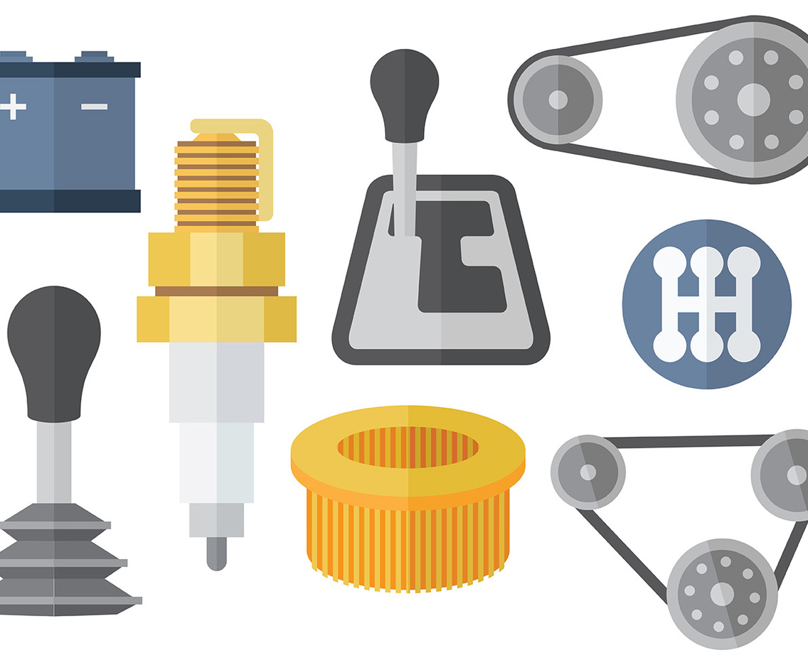 Free Gearbox Icons Vector