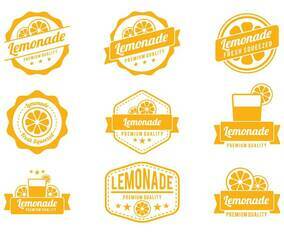 Lemonade Badge Vectors