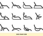 Deck Chair Icon
