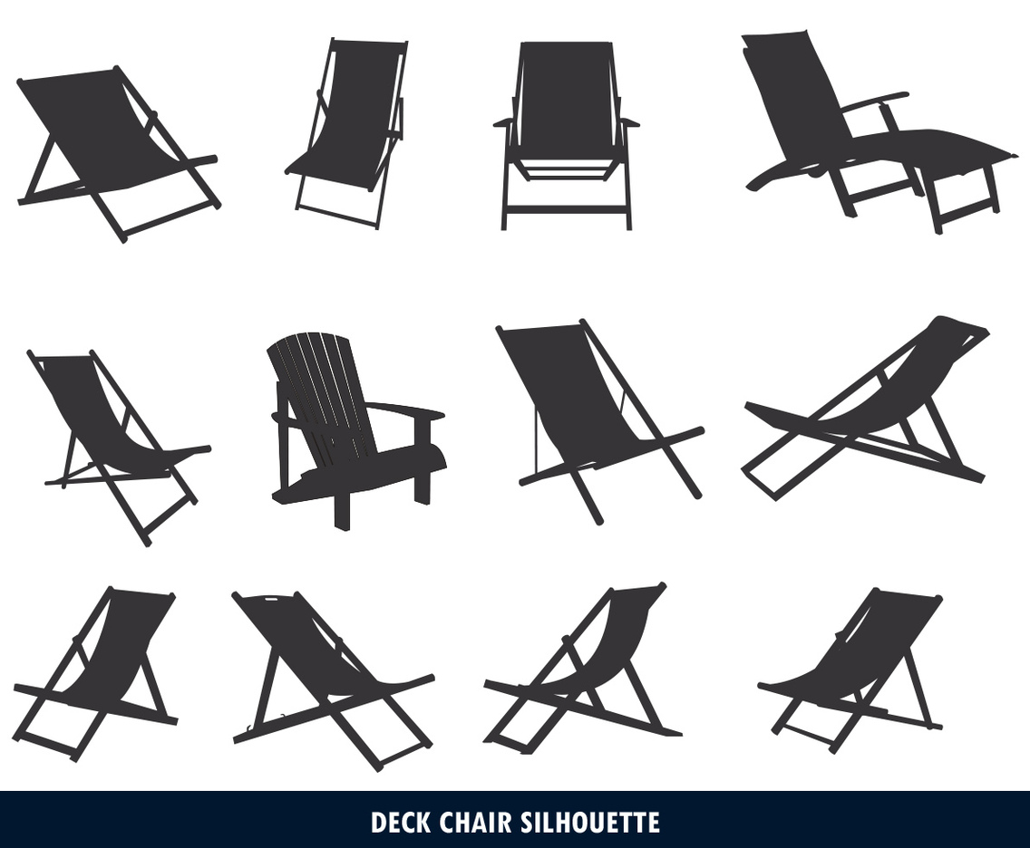 Deck Chair Silhouette