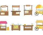 Free Lemonade Stand Vector