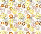 Free Clock Parts Pattern Vectors